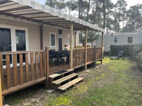 MH 3 chambres, camping Les Dunes de Contis, Landes